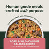 Instinct Freshly Crafted Meals Pork & Wild-Caught Salmon Recipe dog 11 oz. product benefits and recipe information