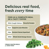 Instinct Freshly Crafted Meals Pork & Wild-Caught Salmon Recipe dog 11 oz. product benefits and recipe information