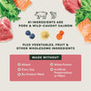 Instinct Freshly Crafted Meals Pork & Wild-Caught Salmon Recipe dog 11 oz. product benefits and recipe information