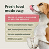 Instinct Freshly Crafted Meals Pork & Wild-Caught Salmon Recipe dog 11 oz. product benefits and recipe information