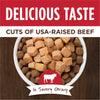 Instinct Healthy Cravings Toppers Real Beef Recipe dog 3 oz. product benefits and recipe information