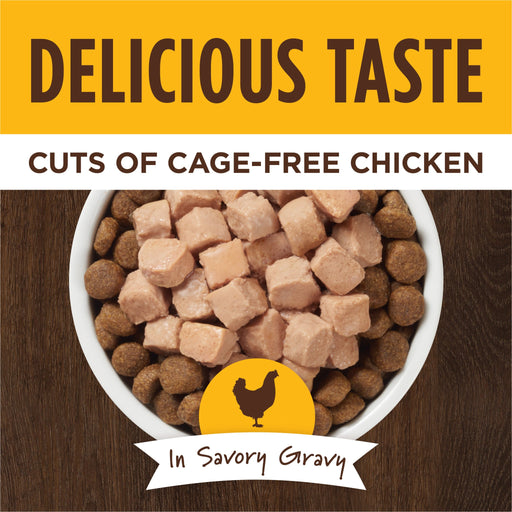 Instinct Healthy Cravings Toppers Real Chicken Recipe dog 3 oz. product benefits and recipe information