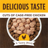 Instinct Healthy Cravings Toppers Real Chicken Recipe dog 3 oz. product benefits and recipe information