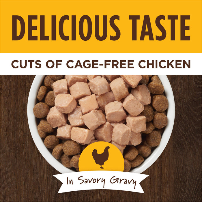 Instinct Healthy Cravings Toppers Real Chicken Recipe dog 3 oz. product benefits and recipe information