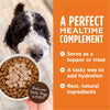 Instinct Healthy Cravings Toppers Real Chicken Recipe dog 3 oz. product benefits and recipe information