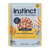 Instinct Healthy Cravings Toppers Real Chicken Recipe cat 3 oz. front package