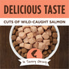 Instinct Healthy Cravings Toppers Real Salmon Recipe dog 3 oz. product benefits and recipe information
