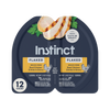 Instinct Split Cups Flaked Chicken Entrée cat 2.64 oz. front package