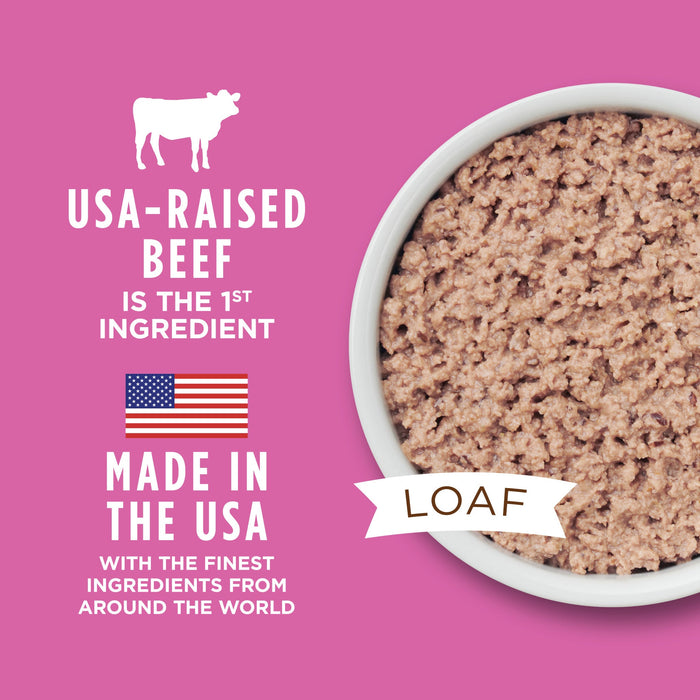 Instinct Original Wet Food for Small Breed Dogs Real Beef Recipe dog 5.5 oz. product benefits and recipe information