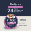 Instinct Minced Cups Rabbit Recipe cat 3.5 oz. product benefits and recipe information