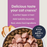 Instinct Healthy Cravings Toppers Real Rabbit Recipe cat 3 oz. product benefits and recipe information