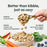 Instinct FreshDried Raw Meals Grass-Fed Beef Recipe dog 14 oz. product benefits and recipe information