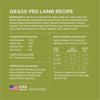 Instinct FreshDried Raw Meals Grass-Fed Lamb Recipe dog 14 oz. ingredients, nutrition and feeding label