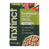 Instinct FreshDried Raw Meals Grass-Fed Lamb Recipe dog 14 oz. front package