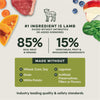 Instinct FreshDried Raw Meals Grass-Fed Lamb Recipe dog 14 oz. product benefits and recipe information