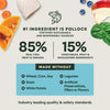 Instinct FreshDried Raw Meals Wild-Caught Pollock Recipe dog 14 oz. product benefits and recipe information