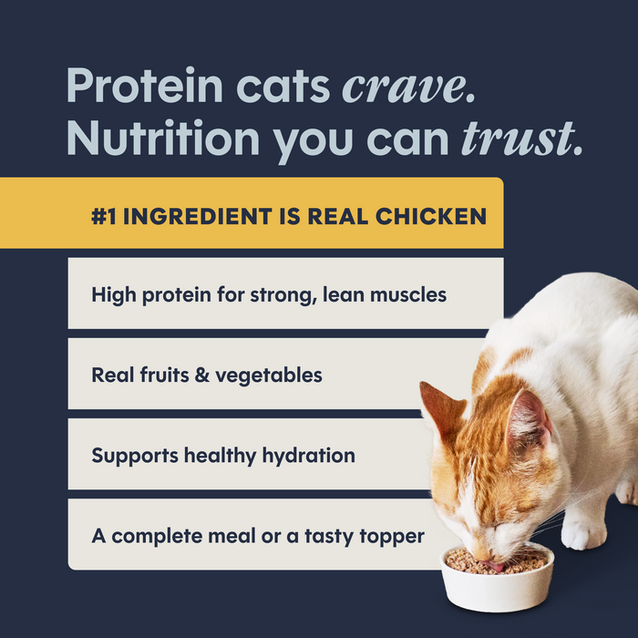 Instinct Original Patés Real Chicken Recipe cat 3 oz. product benefits and recipe information