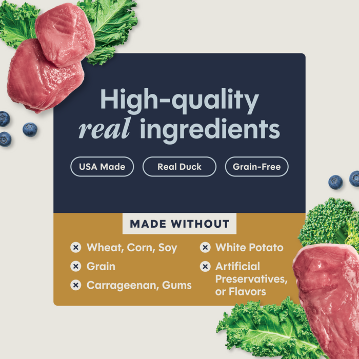 Instinct Original Patés Real Duck Recipe cat 3 oz. product benefits and recipe information