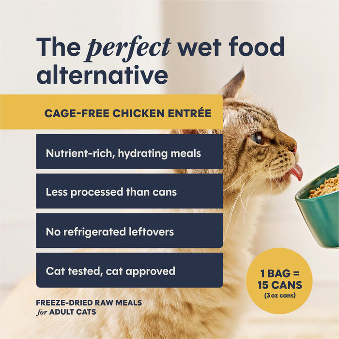 Instinct FreshDried Patés Chicken Recipe cat 13 oz. product benefits and recipe information