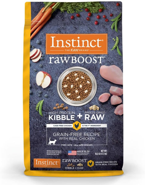 Instinct Raw Cat Food Grain-Free High Protein Raw Nutrition