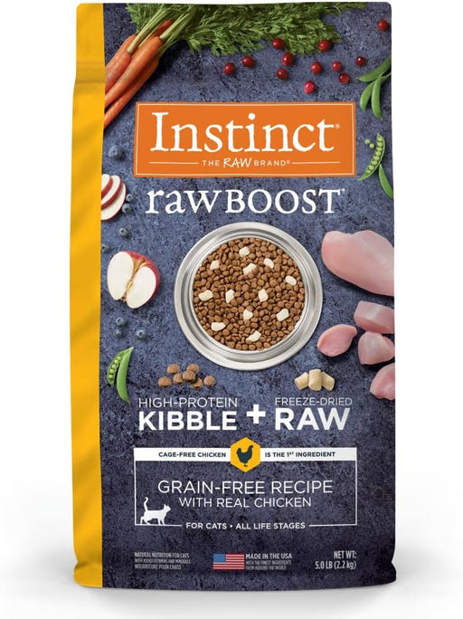 Instinct Raw Cat Food Grain-Free High Protein Raw Nutrition