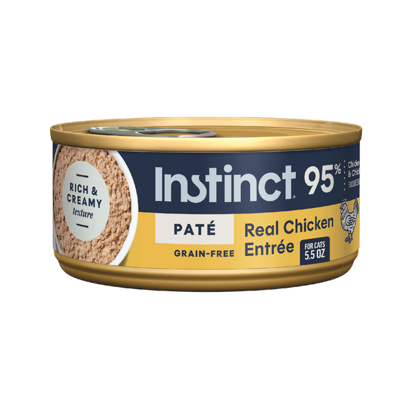Instinct Original Patés Real Chicken Recipe cat 5.5 oz. front package