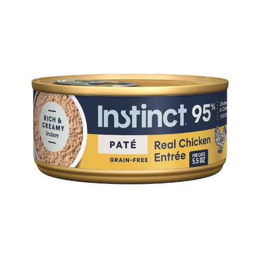 Instinct Original Patés Real Chicken Recipe cat 5.5 oz. front package