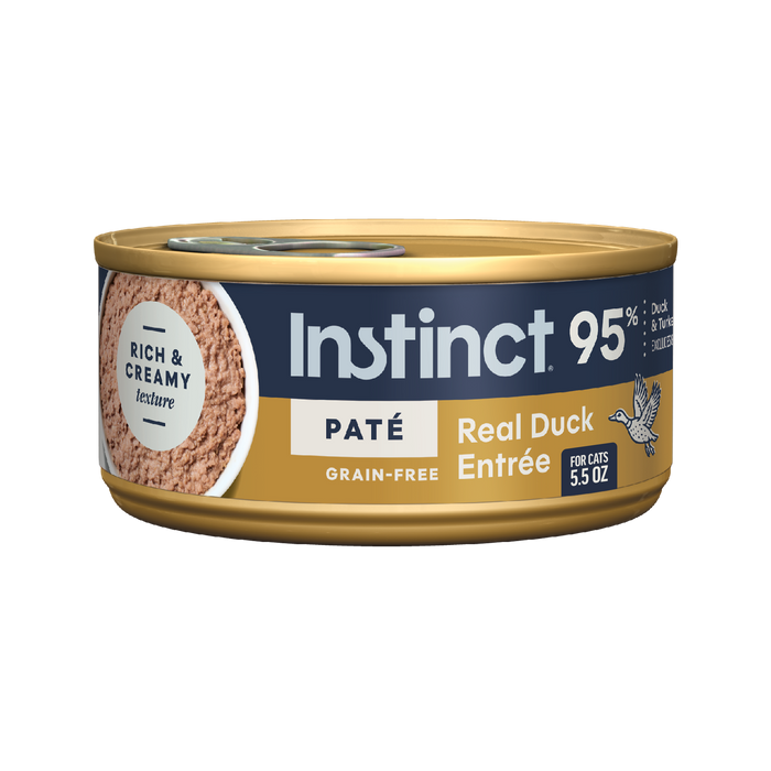 Instinct Original Patés Real Duck Recipe cat 5.5 oz. front package