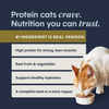 Instinct Original Patés Real Venison Recipe cat 5.5 oz. product benefits and recipe information