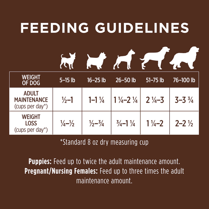 Instinct Original Kibble Real Chicken Recipe dog 22.5 lb. product benefits and recipe information