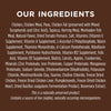 Instinct Original Kibble Real Chicken Recipe dog 22.5 lb. product benefits and recipe information