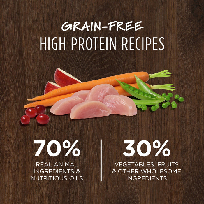 Instinct Original Kibble Real Chicken Recipe dog 22.5 lb. product benefits and recipe information