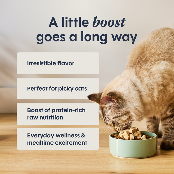 Instinct RawBoost+ Mixers Farm-Raised Rabbit Recipe cat 6 oz. product benefits and recipe information