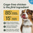 Instinct FreshRaw Medallions Cage-Free Chicken Recipe dog 3 lb. product benefits and recipe information