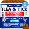 Artullano Flea & Tick Soft Chews for Cats, Chicken Flavor, 135 Count