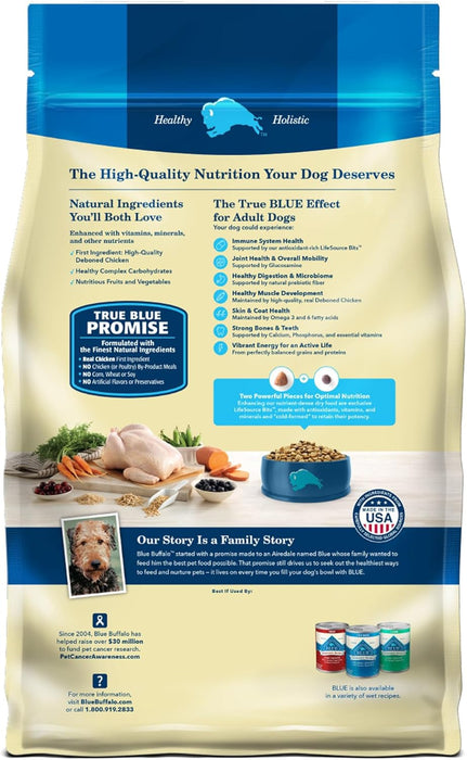 Blue Buffalo Life Protection Dog Food – Natural Ingredients, Balanced Nutrition