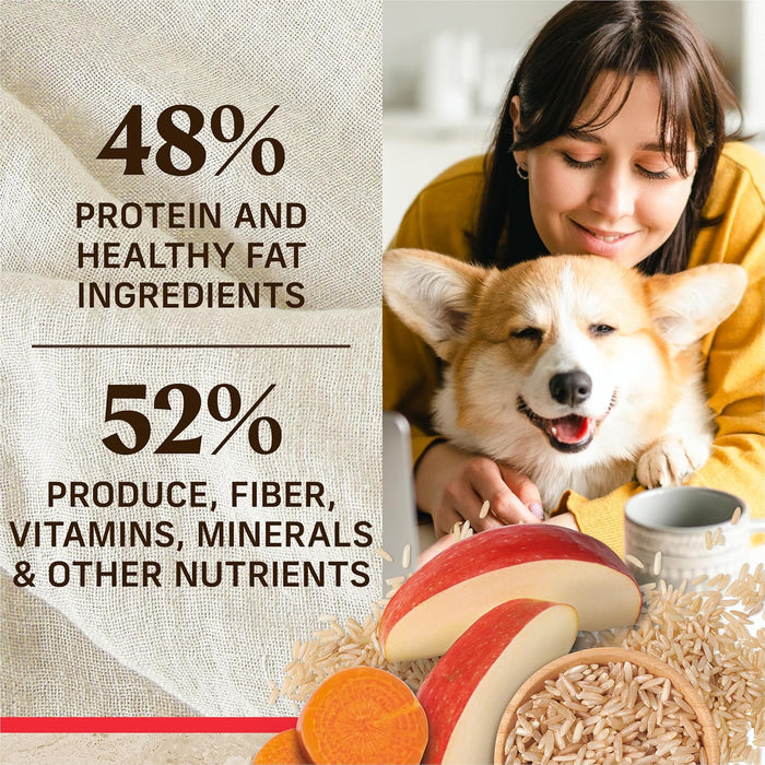 Merrick Healthy Grains Premium Adult Dry Dog Food, Wholesome And Natural Kibble With Beef And Brown Rice
