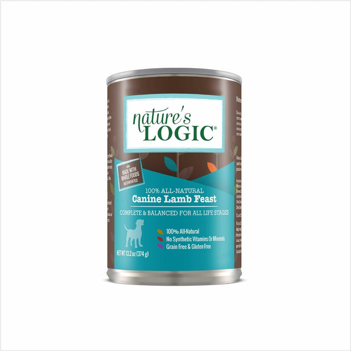 Nature's Logic Lamb Feast All Life Stages Grain-Free Canned Dog Food