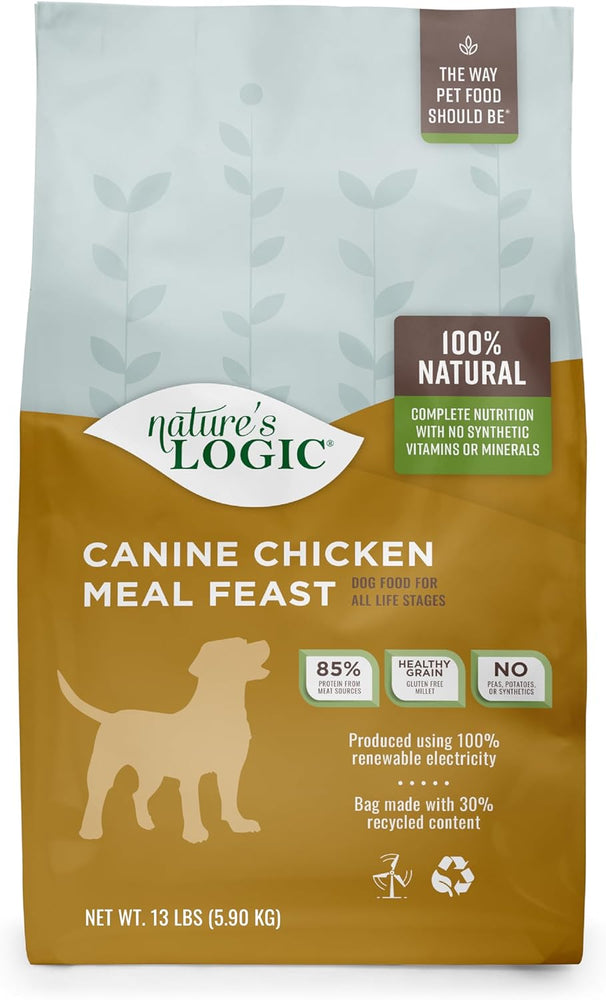 Nature's Logic Canine Chicken Meal Feast All Life Stages Dry Dog Food