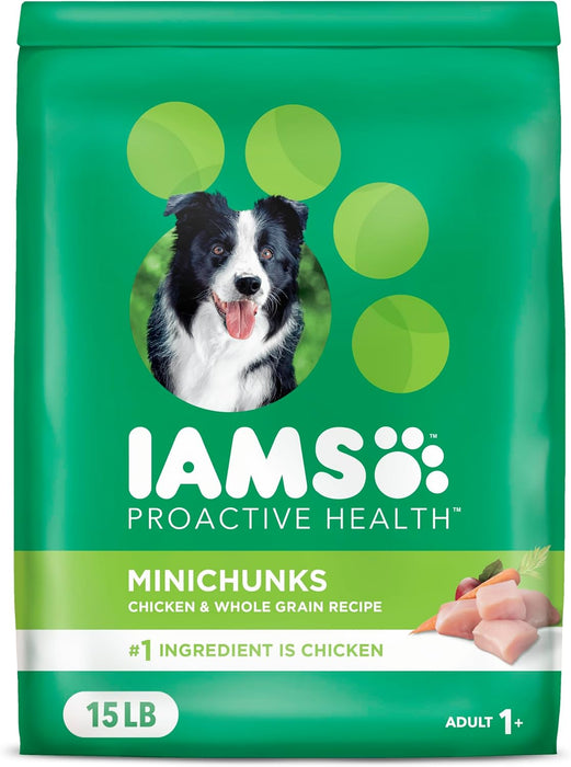 IAMS Proactive Health Minichunks Adult Dry Dog Food with Real Chicken