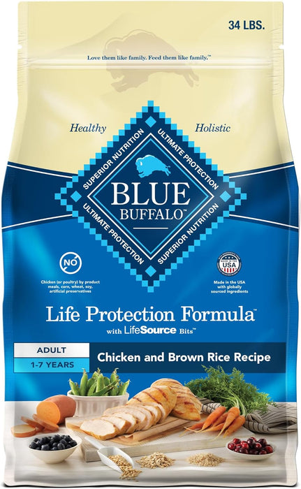 Blue Buffalo Life Protection Formula Adult Chicken & Brown Rice Recipe Dry Dog Food
