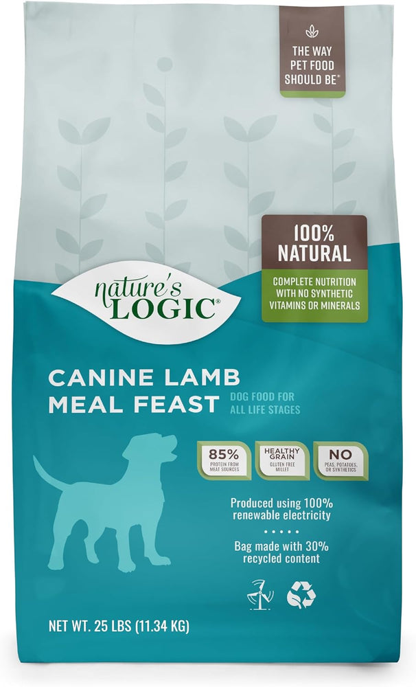 Nature's Logic Canine Lamb Meal Feast All Life Stages Dry Dog Food