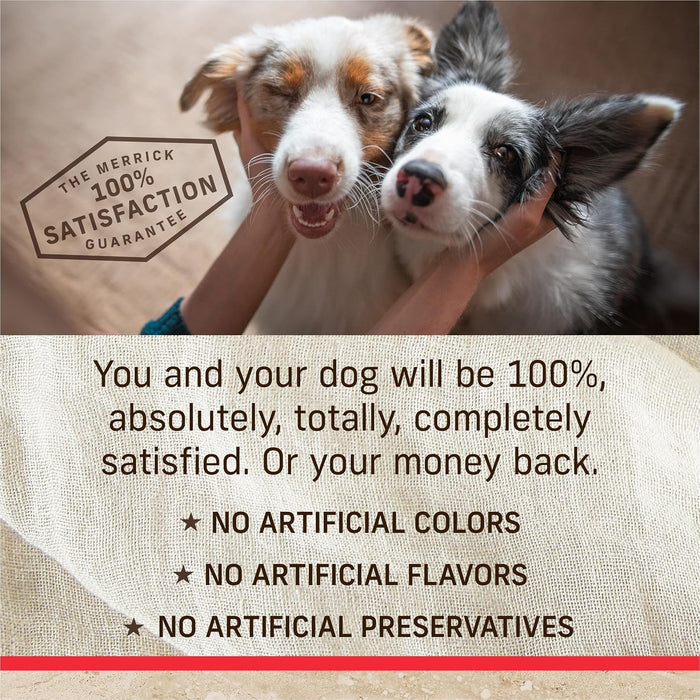 Merrick Healthy Grains Premium Adult Dry Dog Food, Wholesome And Natural Kibble With Beef And Brown Rice