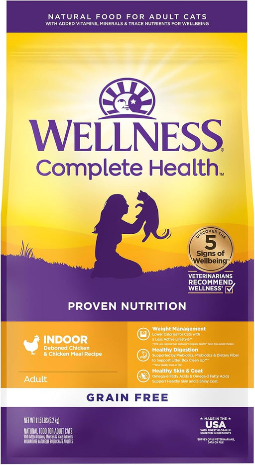 Wellness Complete Health Cat Food Balanced Nutrition Natural Ingredients