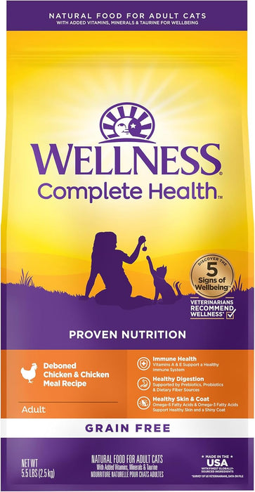 Wellness Complete Health Cat Food Balanced Nutrition Natural Ingredients