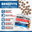 YUMA'S Probiotic & Digestive Enzyme Soft Chews for Dogs, Chicken Flavor, 2-Pack, 340 Count