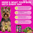 Chewia Cranberry Bladder Control Soft Chews for Dogs, Duck Flavor, 180 Count