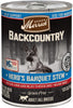 Merrick Backcountry Grain-Free Wet Dog Food Hero's Banquet Stew (Pack of 12) 12.7 oz. Cans
