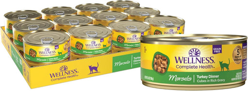 Wellness Complete Health Grain-Free Turkey Pâté Wet Cat Food