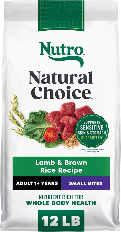 Nutro Natural Choice Adult Small Bites Lamb & Brown Rice Dry Dog Food